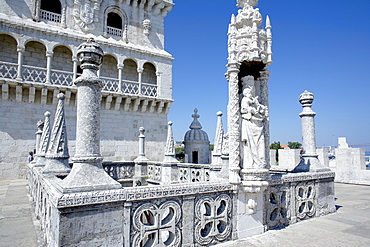 Belem Tower, UNESCO World Heritage Site, Belem, Lisbon, Portugal, Europe