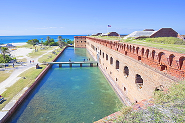 Fort Jefferson, Dry Tortugas National Park, Florida, United States of America, North America