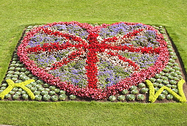 Floral decorations, Bath, Somerset, England, United Kingdom, Europe