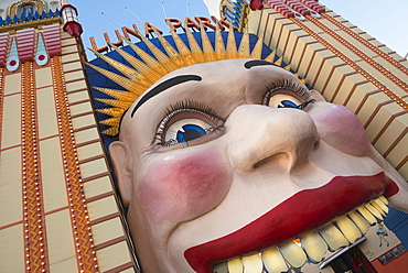 Luna Park entrance, Sydney, New South Wales, Australia, Pacific