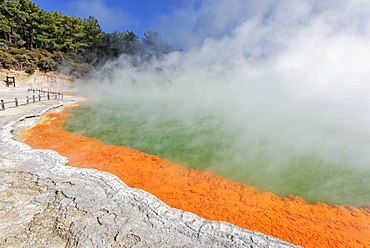 Champagne pool, Waiotapu, Rotorua, North Island, New Zealand, Pacific