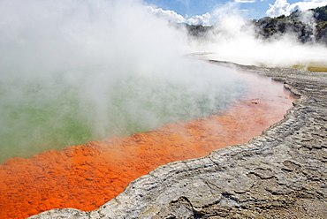 Champagne Pool, Waiotapu, Rotorua, North Island, New Zealand, Pacific