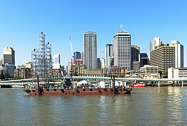 Cityscape. Brisbane, Queensland, Australia, Pacific