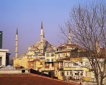 The Blue Mosque (Sultan Ahmet Mosque), Istanbul, Turkey, Europe