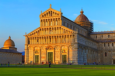 The Cathedral of Pisa, west facade, UNESCO World Heritage Site, Pisa, Tuscany, Italy, Europe