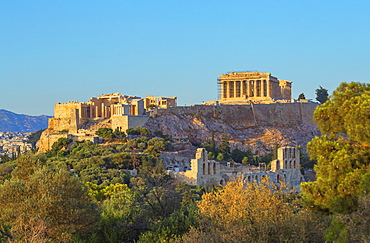 Acropolis of Athens, UNESCO World Heritage Site, Athens, Greece, Europe