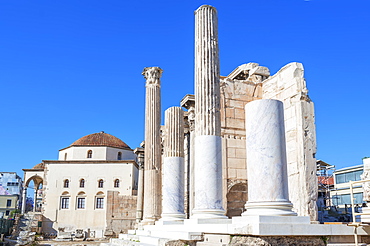 Library of Hadrian, Athens, Greece, Europe