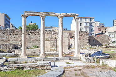 Library of Hadrian, Athens, Greece, Europe