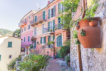 Historic district, Lerici, La Spezia district, Liguria, Italy, Europe