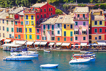 Portofino harbour, Portofino, Liguria, Italy