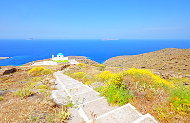 Panagia Skopiani church, Serifos Island, Cyclades, Greek Islands, Greece, Europe