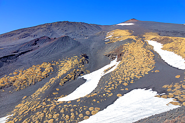 Volcanic landscape, Valle del Bove, Etna, UNESCO World Heritage Site, Etna, Sicily, Italy, Mediterranean, Europe