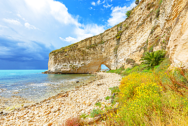 Beach near Terme Selinuntine, Sciacca, Agrigento district, Sicily, Italy, Mediterranean, Europe