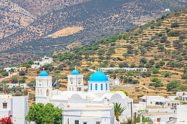 Church of Saint Spyridon, Apollonia, Sifnos Island, Cyclades, Greek Islands, Greece, Europe