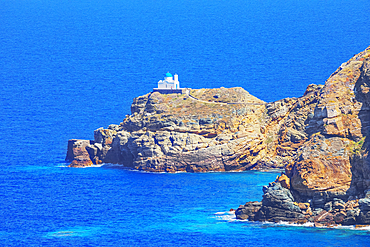 Seven Martyrs Church, Kastro, Sifnos Island, Cyclades, Greek Islands, Greece, Europe