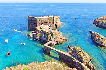 Sao Joao Baptista's fort, Berlenga Grande Island, Portugal, Europe