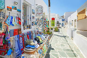 Souvenirs shop, Chora, Folegandros Island, Cyclades Islands, Greek Islands, Greece, Europe