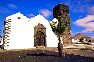 Church of Nuestra Senora de la Candelaria, La Oliva, Fuerteventura, Canary Islands, Spain, Europe