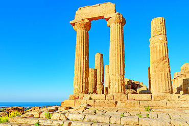 Temple of Juno, Valley of Temples, Agrigento, Sicily, Italy