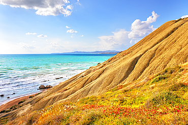 Riserva Naturale di Punta Bianca, Palma di Montechiaro, Agrigento, Sicily, Italy