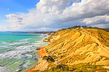 Riserva Naturale di Punta Bianca, Palma di Montechiaro, Agrigento, Sicily, Italy