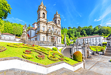 Bom Jesus do Monte santuary, Braga, Minho Province, Portugal