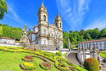 Bom Jesus do Monte santuary, Braga, Minho Province, Portugal