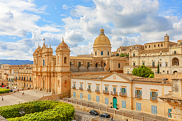 San Nicolò Cathedral, Noto, Noto Valley, Sicily, Italy