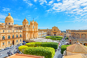 San Nicolò Cathedral, Noto, Noto Valley, Sicily, Italy