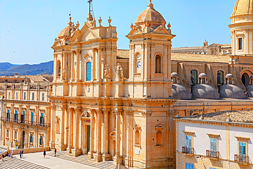 San Nicolò Cathedral, Noto, Noto Valley, Sicily, Italy