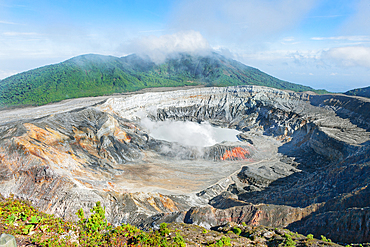 Poas volcano, Poas National Park, Costa Rica, Central America