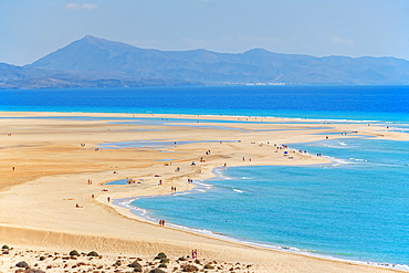 Sotavento Beach, Fuerteventura, Jandia, Canary Islands, Spain