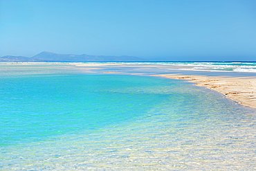 Sotavento Beach, Fuerteventura, Jandia, Canary Islands, Spain