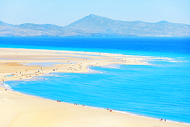Sotavento Beach, Fuerteventura, Jandia, Canary Islands, Spain