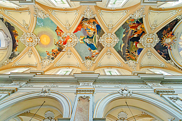 Basilica della Collegiata interior, Catania, Sicily, Italy