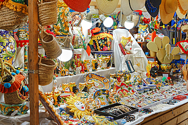 Street market, Catania, Catania province, Sicily, Italy