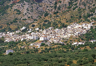 Village of Kritsa, island of Crete, Greece, Mediterranean, Europe