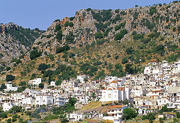 Village of Kritsa, island of Crete, Greece, Mediterranean, Europe