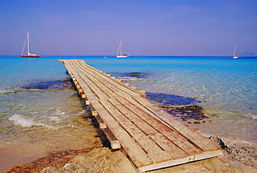 Blaya de ses Illetes, beach, Formentera, Balearic Islands, Spain
