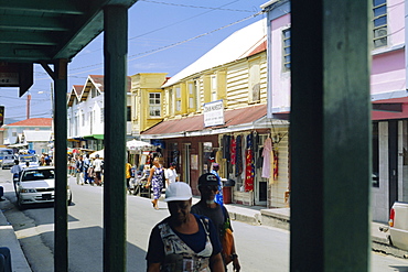 Old colonial quarter, St. John's, Antigua, Caribbean