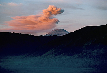 Sumeru volcano erupting, island of Java, Indonesia, Southeast Asia, Asia