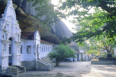 The Buddhist cave temples at Dambulla, in the Sigiriya area, Sri Lanka