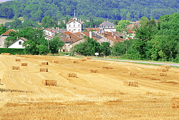 Village where Joan of Arc was born, Domremy-la-Pucelle, Vosges, Lorraine, France, Europe