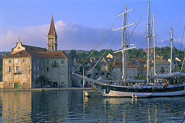 Port of Milna, Brac Island, Dalmatia, Dalmatian coast, Adriatic, Croatia, Europe