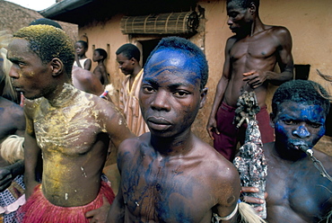 Voodoo ceremony, Abomey, Benin (Dahomey), Africa