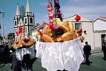 Fete du Saint Esprit, festival, Pico Madalena, Azores, Portugal, Europe