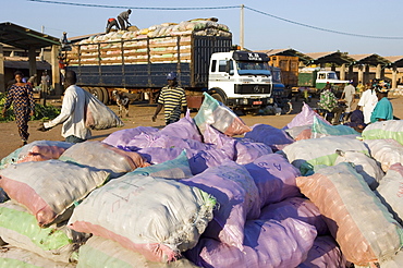 The market, Sikasso, Mali, Africa