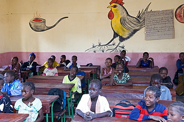 Local school, Nekena village, Mali, Africa