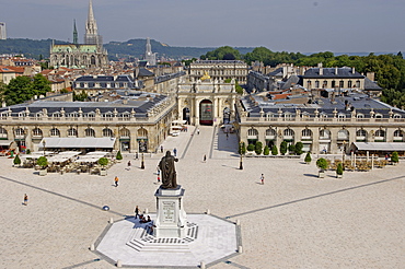 Place Stanislas, formerly Place Royale, built by Stanislas Leszczynski, King of Poland in the 18th century, UNESCO World Heritage Site, Nancy, Meurthe et Moselle, Lorraine, France, Europe