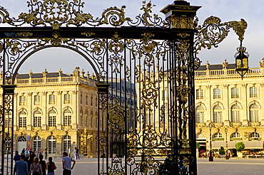 Place Stanislas, formerly Place Royale, built by Stanislas Leszczynski, King of Poland in the 18th century, UNESCO World Heritage Site, Nancy, Meurthe et Moselle, Lorraine, France, Europe